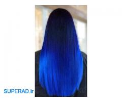 واکس رنگ مو رنگ آبی نفتی گلدن رین مدل ultra شماره Cr8.21